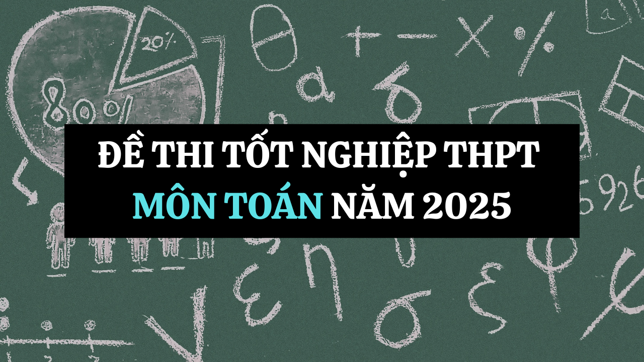 Bộ 10 đề thi thử Toán tốt nghiệp THPT 2025 bám sát minh họa giải chi tiết