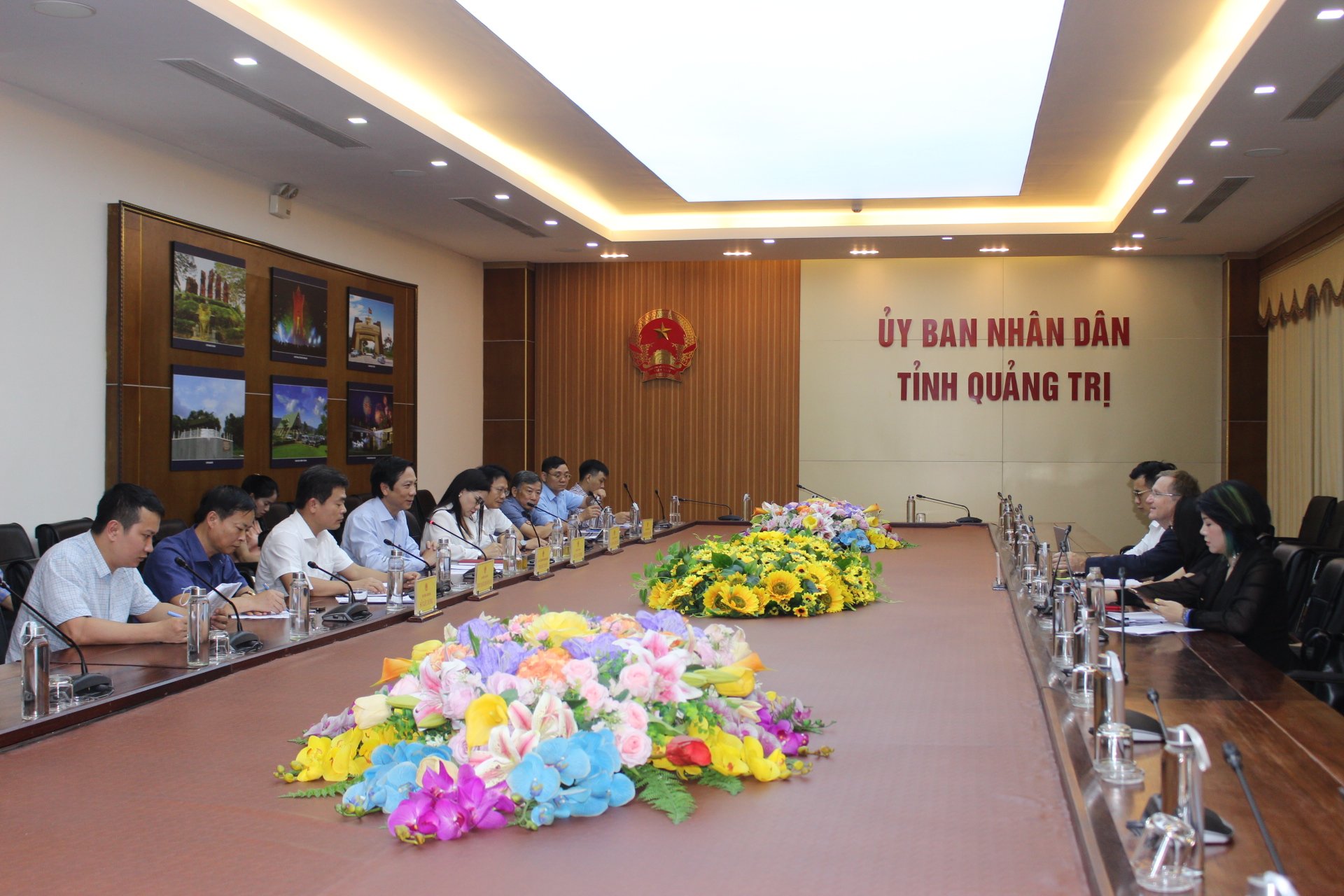UBND tỉnh làm việc với Cơ quan Phát triển Pháp về triển khai dự án do đơn vị tài trợ