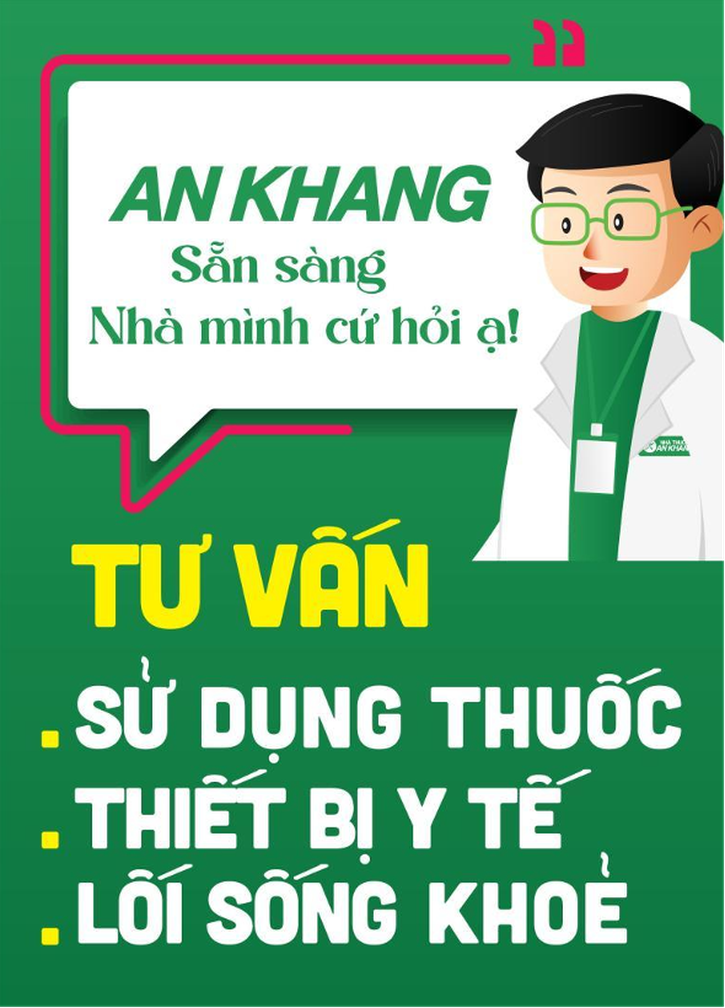 Chuỗi nhà thuốc An Khang hỗ trợ tư vấn sức khỏe miễn phí cho bà con - 1