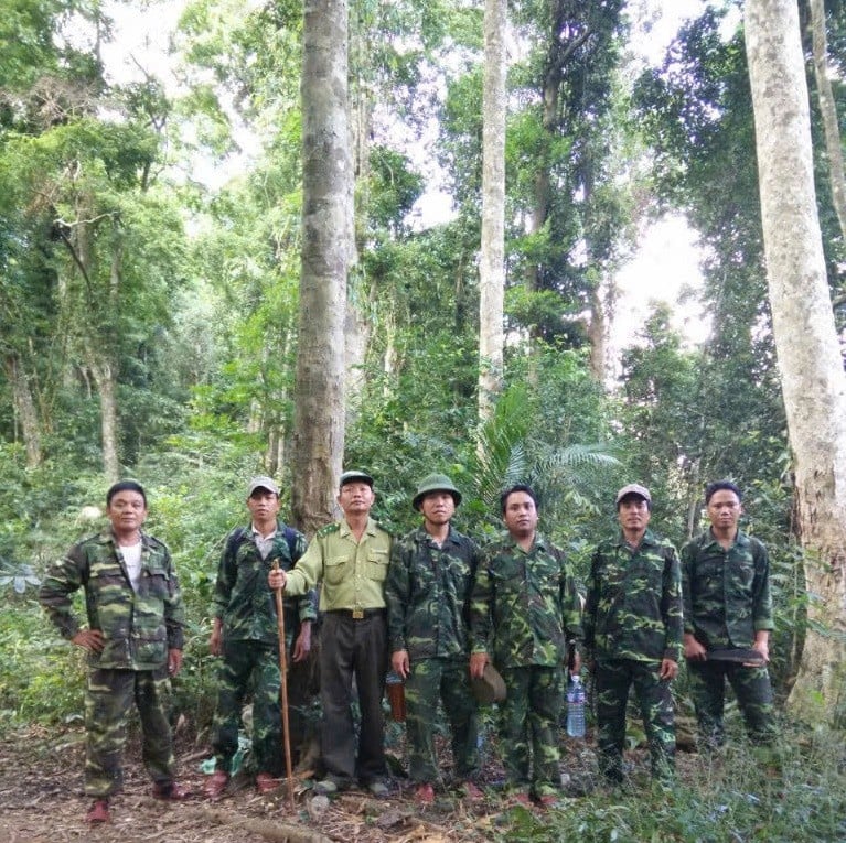 Các lực lượng bảo vệ rừng ở huyện Minh Hóa &quot;siết chặt&quot; công tác kiểm soát người dân ra vào rừng, đặc biệt là một số điểm giáp biên giới, địa bàn hiểm trở.