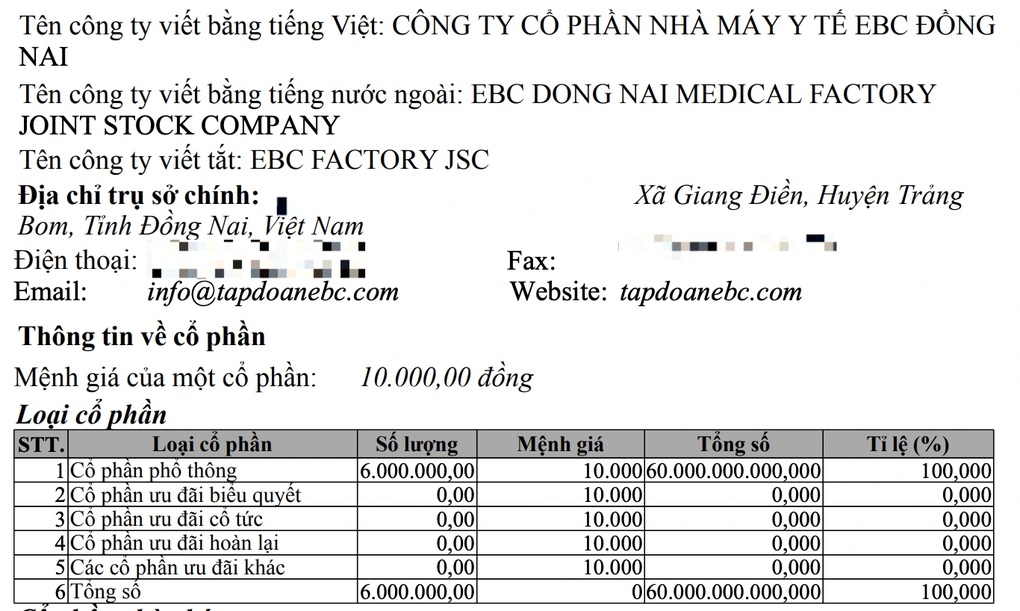 Hồ sơ công ty của chồng Đoàn Di Băng phân phối dầu gội đầu bị thu hồi - 3