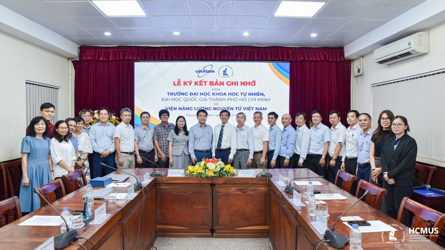Trường Đại học Khoa học tự nhiên, ĐHQG-HCM ký kết hợp tác với Viện Năng lượng nguyên tử Việt Nam - Ảnh 6.