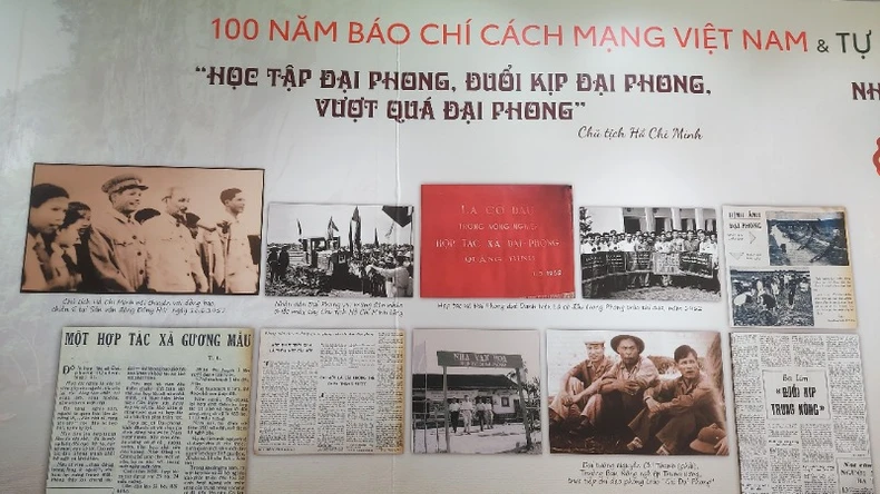 Trưng bày chuyên đề báo chí cách mạng Việt Nam - một thế kỷ xung trận tại Quảng Bình ảnh 3