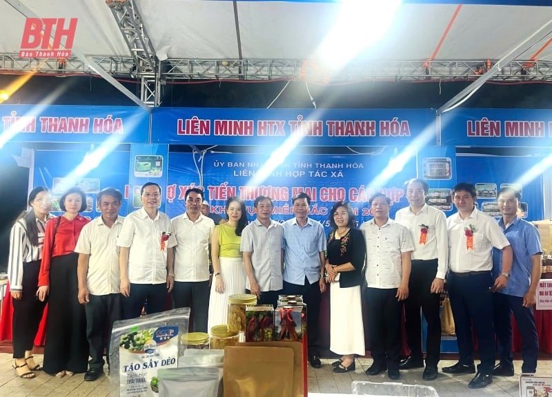Tỉnh Thanh Hoá tham gia 3 gian hàng tại Hội chợ xúc tiến thương mại cho các HTX khu vực miền Bắc 2025