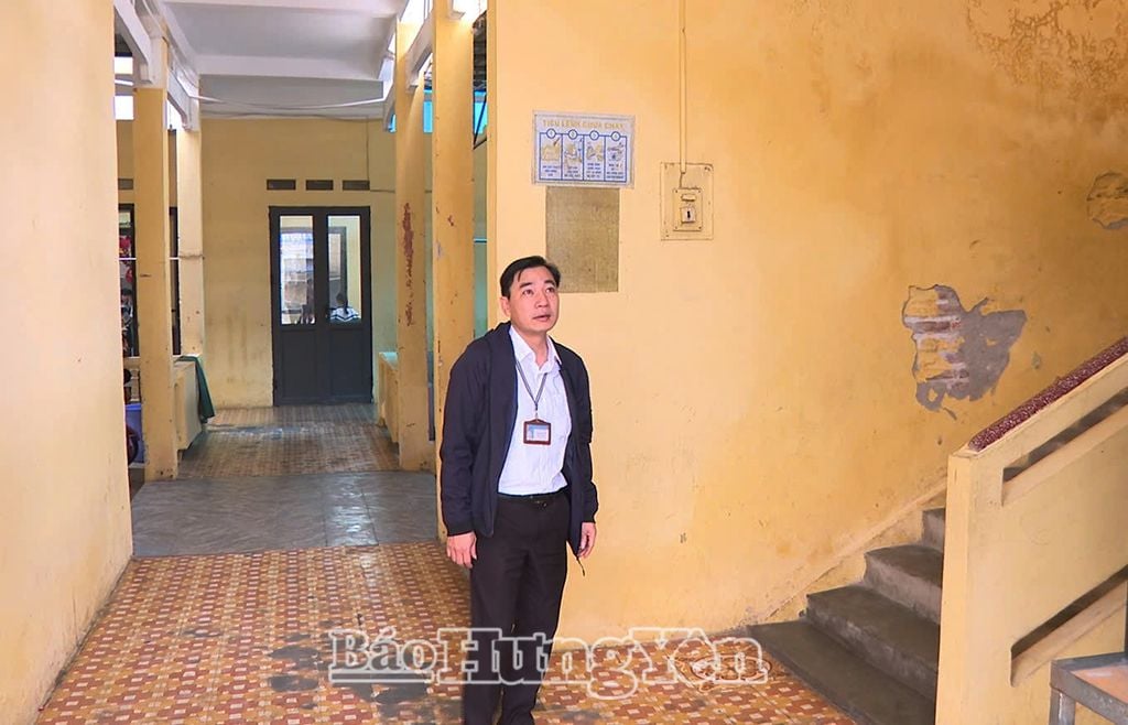Hành lang Trường Tiểu học Lạc Đạo cơ sở 2