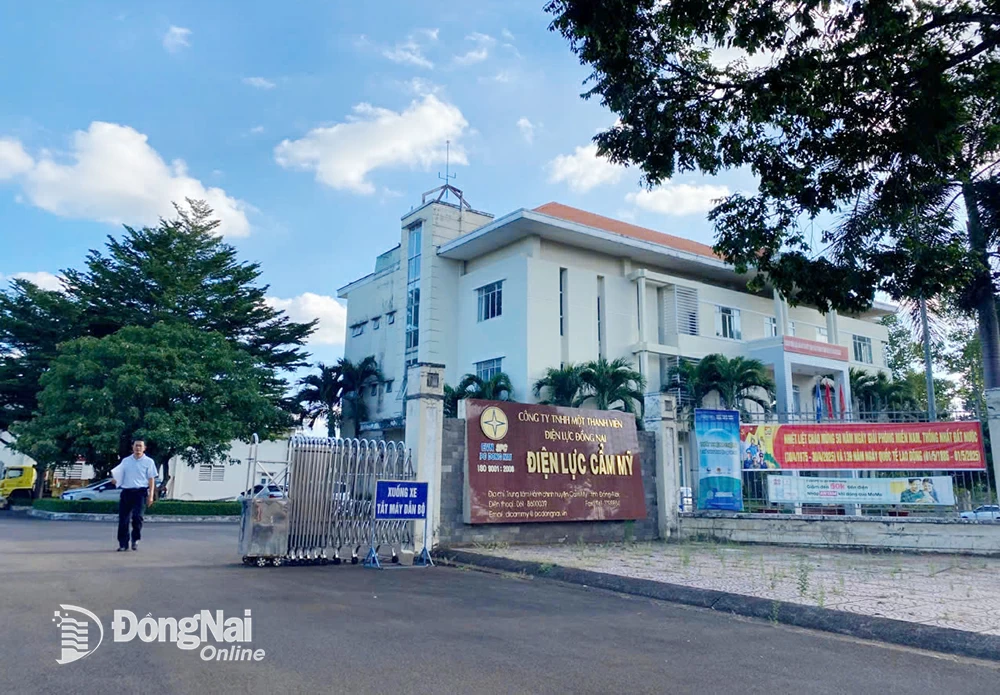 Điện lực Cẩm Mỹ giải thể từ ngày 7-5. Ảnh: X.Lượng