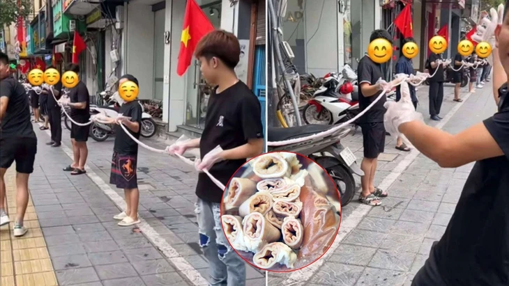 Kiểm tra cơ sở lòng se điếu: Chủ quán ‘bốc phét’ bộ lòng 20m thành 40m - Ảnh 1.