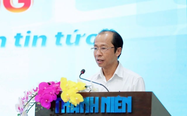 Sinh viên truyền thông đa phương tiện ấn tượng với buổi học về "tin thật, tin giả"- Ảnh 4.