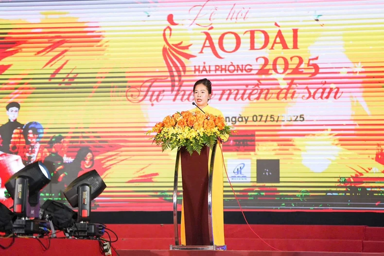 Hải Phòng rực rỡ sắc màu Lễ hội Áo dài 2025 ảnh 5