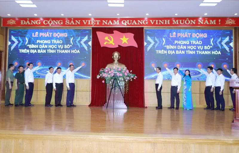 Tỉnh Thanh Hoá phát động phong trào “Bình dân học vụ số” -0