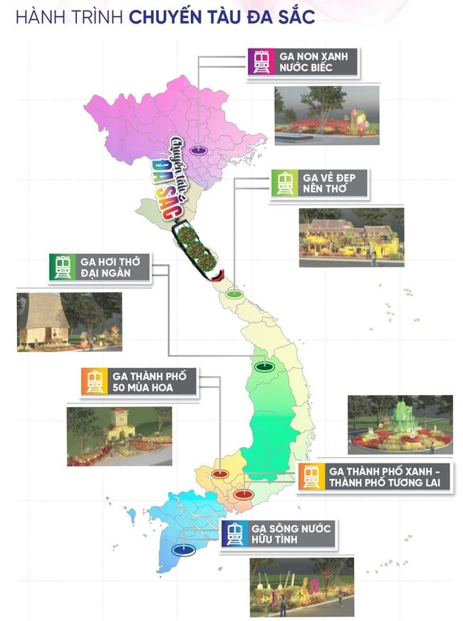 &quot;Chuyến tàu đa sắc&quot;- nguồn cảm hứng cho Festival Hoa Lan Tp. Hồ Chí Minh năm 2025 - Ảnh 2.