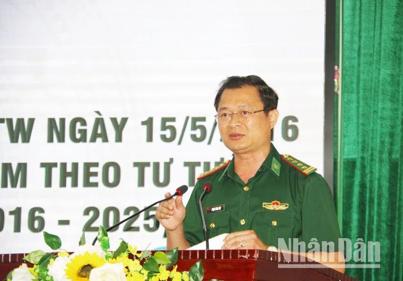 Bộ đội Biên phòng Sơn La tổng kết 10 năm thực hiện Chỉ thị số 05 ảnh 1