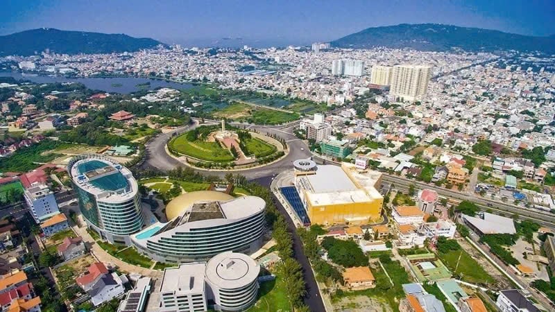 Một góc khu đô thị TP.Vũng Tàu.