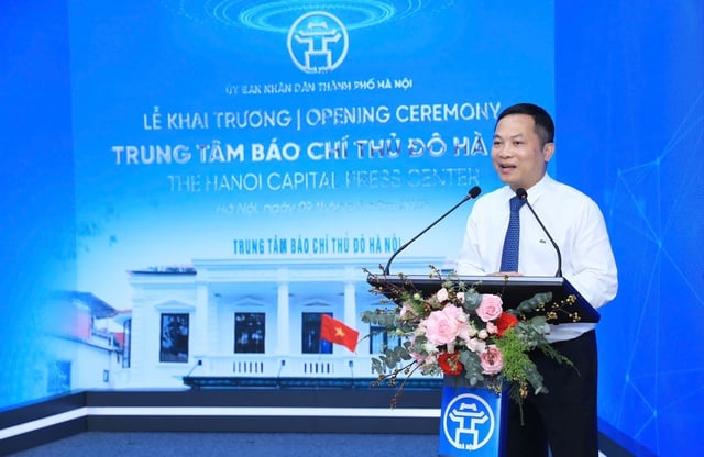 Khai trương Trung tâm Báo chí Thủ đô Hà Nội-Thiết chế báo chí truyền thông mới, hiện đại- Ảnh 4.