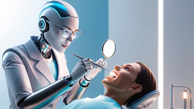 Robot AI nha sĩ đầu tiên trên thế giới chữa răng nhanh gấp 8 lần con người- Ảnh 1.