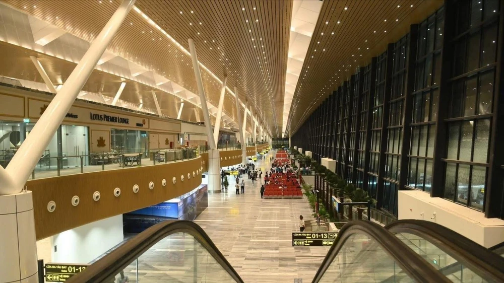 Nhà ga T3 vừa đưa vào khai thác