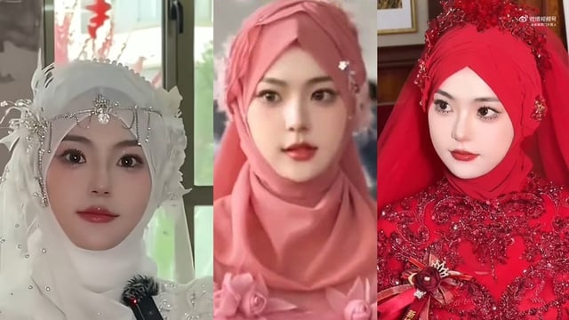 The bride is suspected of being AI because she is too beautiful - Photo 3.