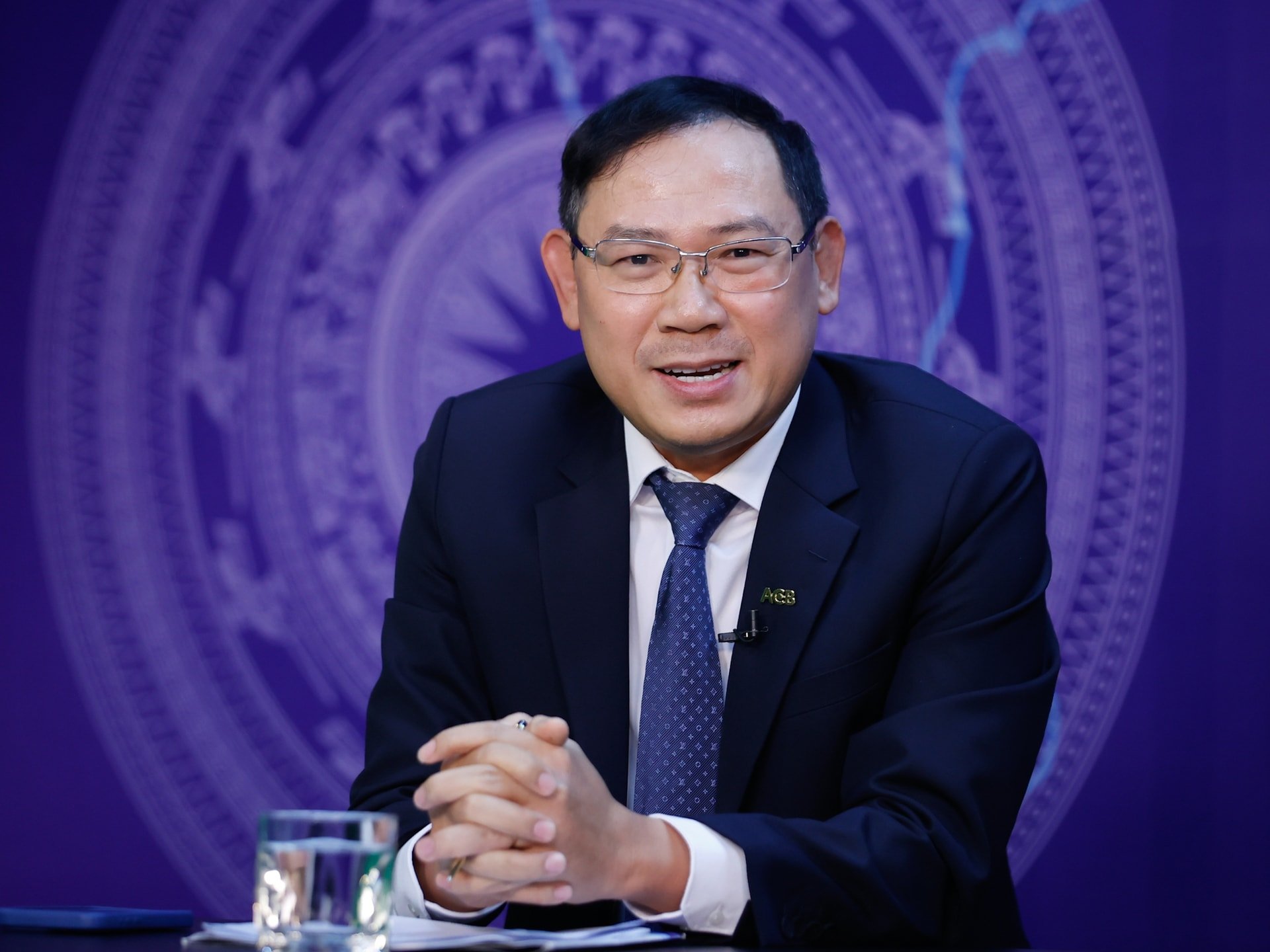 Ông Từ Tiến Phát, Tổng Giám đốc Ngân hàng ACB phát biểu. Ảnh: Nhật Bắc