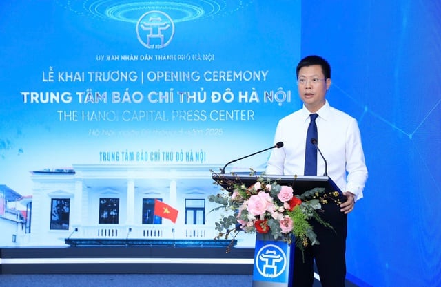 Khai trương Trung tâm Báo chí Thủ đô Hà Nội-Thiết chế báo chí truyền thông mới, hiện đại- Ảnh 3.