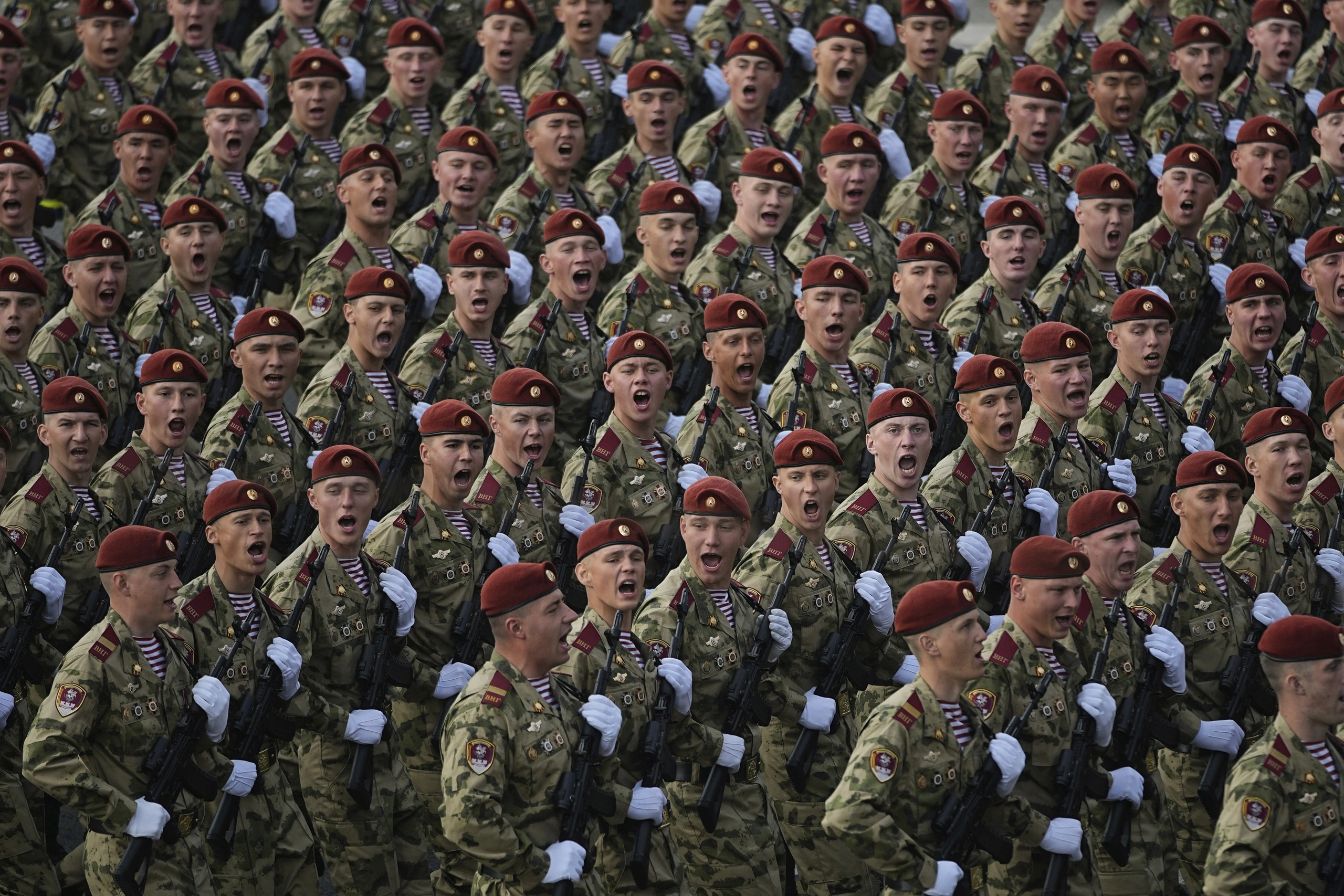 Russia holds military parade today to celebrate Victory Day