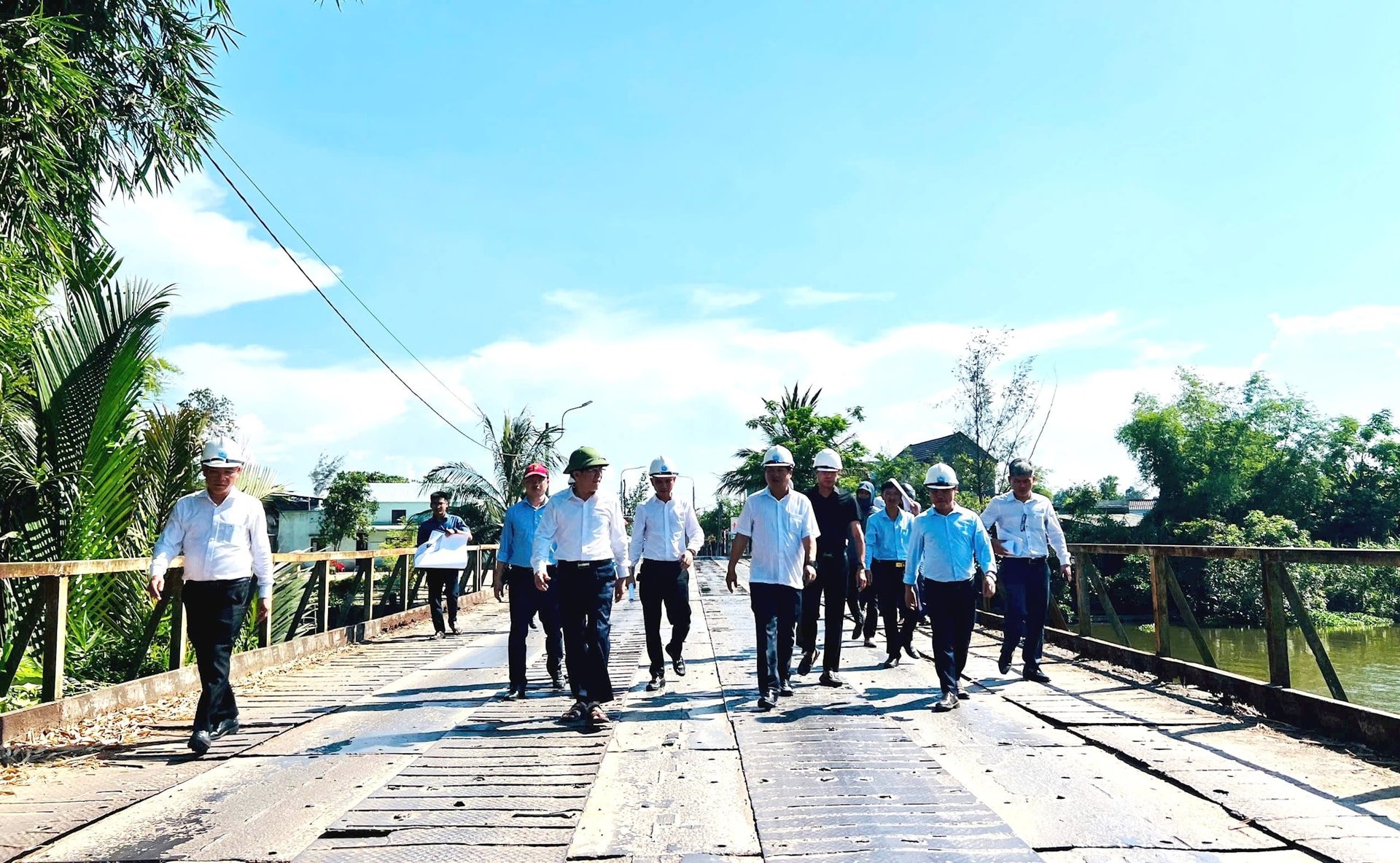 Cầu Bình Dương trên tuyến ĐT613 sẽ được xây dựng mới. Ảnh: CÔNG TÚ