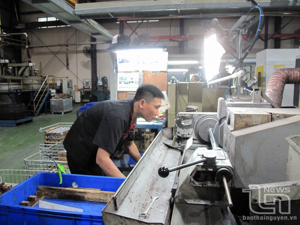 Precision mechanical product processing at KD Heat Technology Thai Nguyen Co., Ltd.