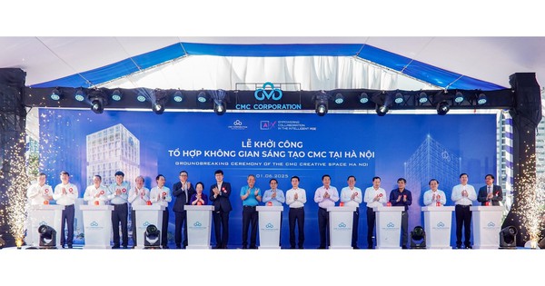 Khởi công Tổ hợp không gian sáng tạo CMC: Dấu mốc chiến lược cho phát triển công nghệ quốc gia