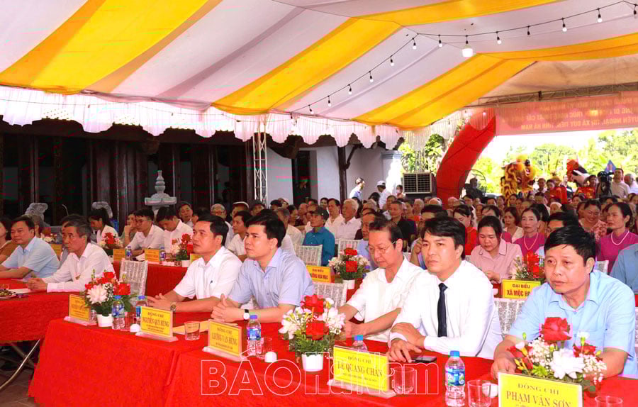 Đình Quan Phố đón nhận Bằng xếp hạng Di tích cấp quốc gia