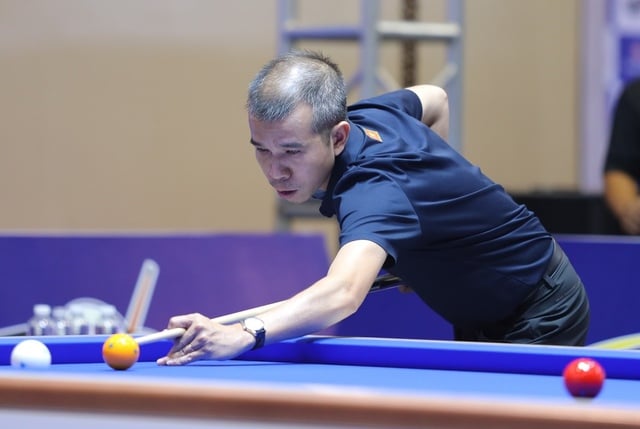 Billiards: Trần Quyết Chiến lại thua đối thủ đầy duyên nợ, thiên tài Caudron chật vật- Ảnh 1.