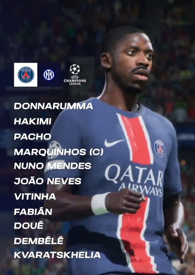 Trực tiếp chung kết Champions League, PSG vs Inter, 02h00 ngày 1/6: Xung đột nổ ra trước trận đấu ảnh 6