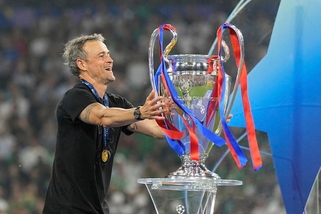 Vô địch và đi vào lịch sử, Luis Enrique hoàn tất ước nguyện với cô con gái đã mất ảnh 6