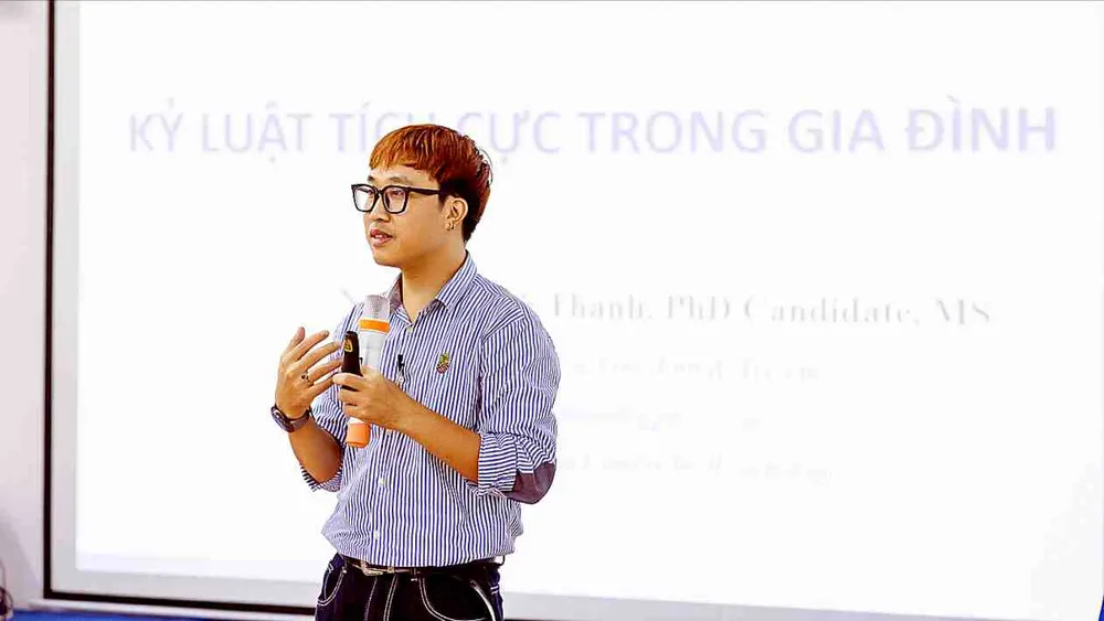 心理学者のグエン・ミン・タイン氏。写真: NVCC