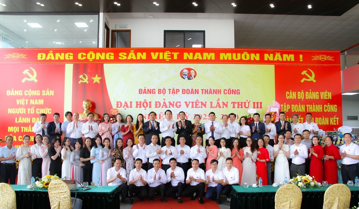 Đảng bộ Tập đoàn Thành Công tổ chức Đại hội Đảng viên lần thứ III, nhiệm kỳ 2025 - 2030