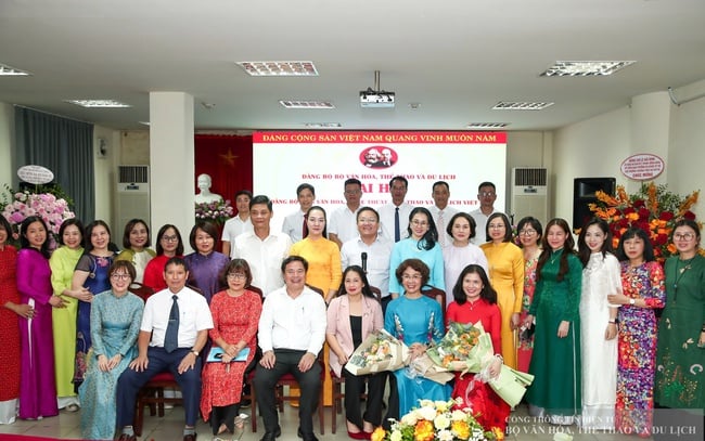 Đại hội Đảng bộ Viện Văn hóa, nghệ thuật, thể thao và du lịch Việt Nam nhiệm kỳ 2025 - 2030 - Ảnh 8.
