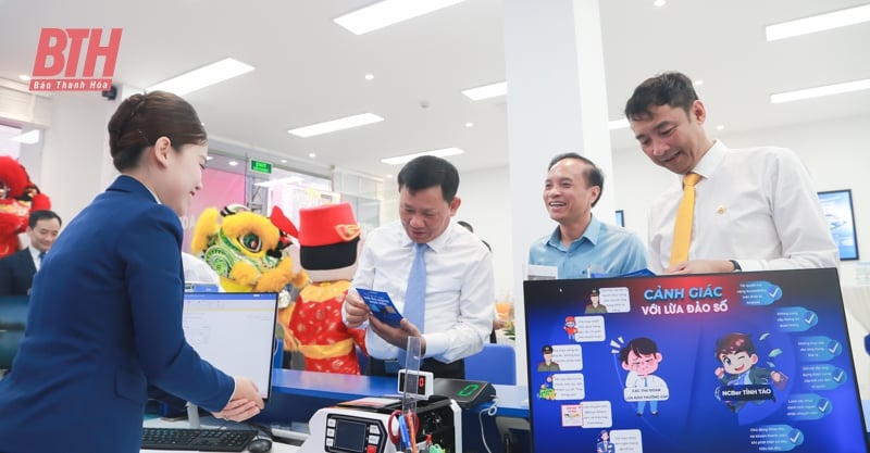 Khai trương Ngân hàng Thương mại cổ phần Quốc Dân chi nhánh Thanh Hóa
