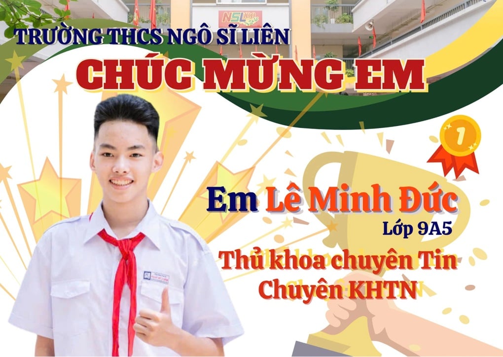Chàng trai vàng giành điểm 10 tuyệt đối, trở thành thủ khoa chuyên tin - 2