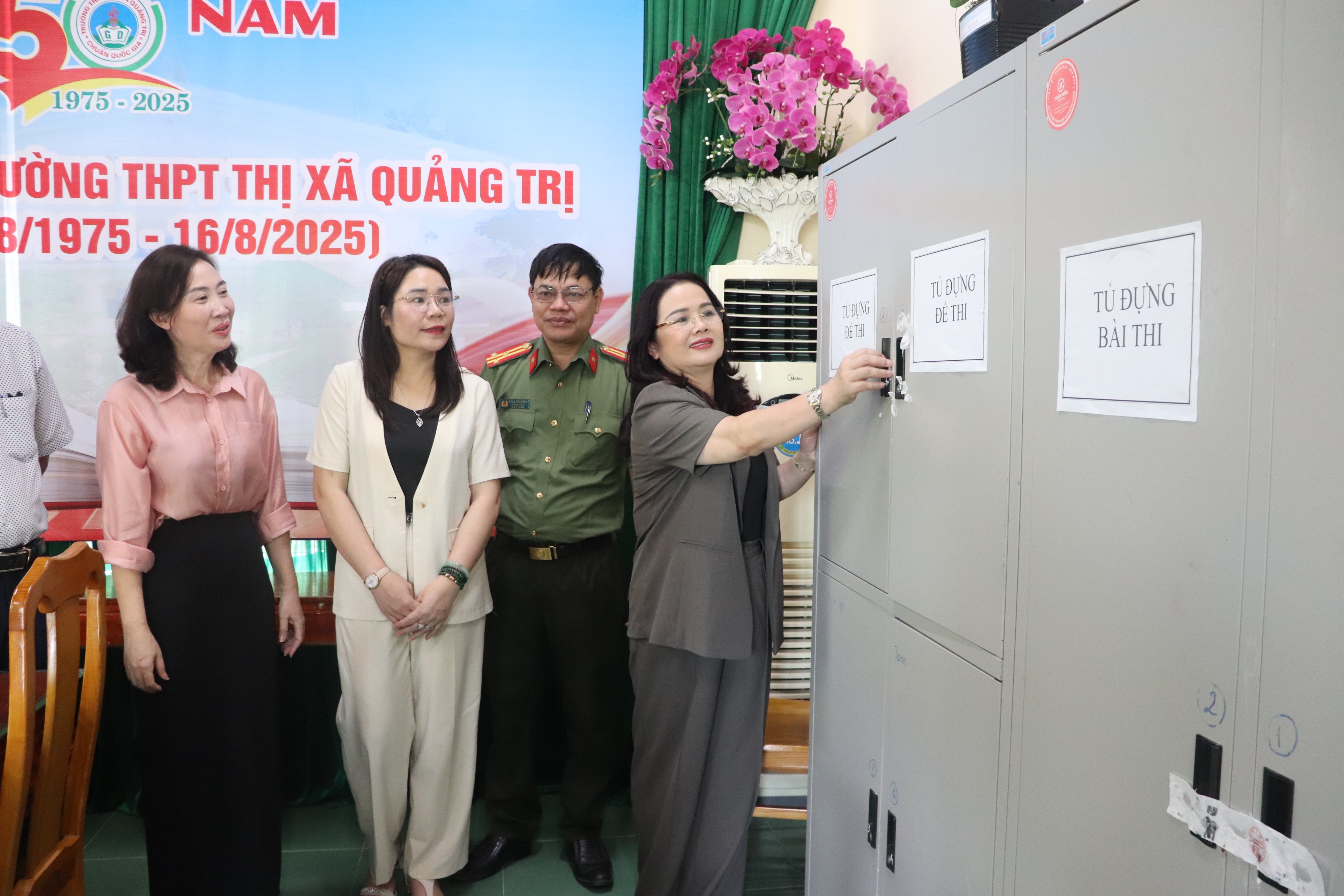 Quyền Chủ tịch UBND tỉnh Hoàng Nam kiểm tra công tác chuẩn bị thi tốt nghiệp THPT năm 2025