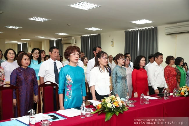Đại hội Đảng bộ Viện Văn hóa, nghệ thuật, thể thao và du lịch Việt Nam nhiệm kỳ 2025 - 2030 - Ảnh 1.
