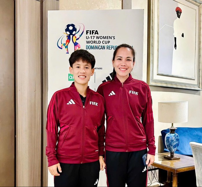2 trọng tài nữ Việt Nam điều hành World Cup U17 nữ 2024- Ảnh 1.