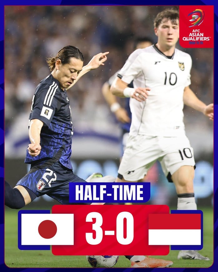日本がインドネシアを6-0で圧勝 - 写真1。