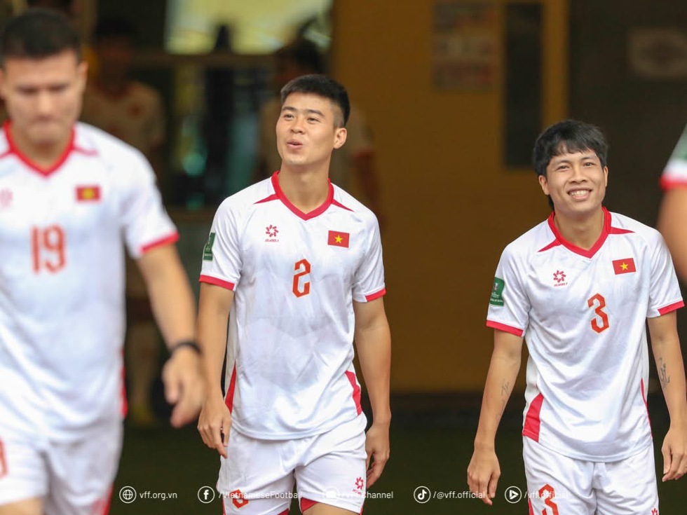Duy Mạnh dí dỏm: Ngày mai còn chưa biết ăn gì, nữa là nói sớm kết quả trận đấu…- Ảnh 3.