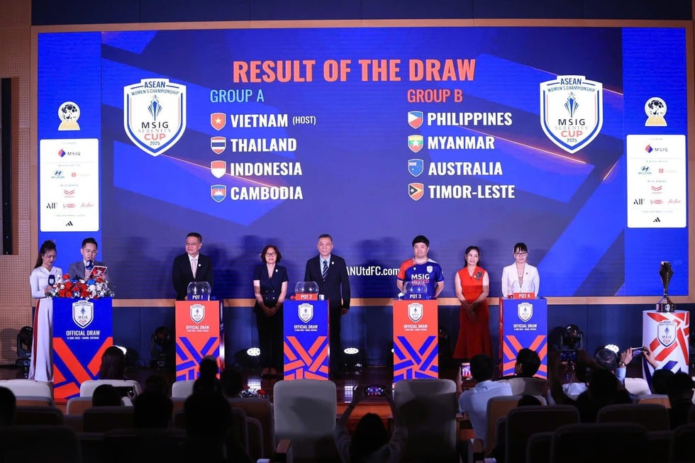 Đội tuyển nữ Việt Nam đối đầu Thái Lan và Indonesia tại AFF Cup 2025, Úc chạm trán Myanmar- Ảnh 3.