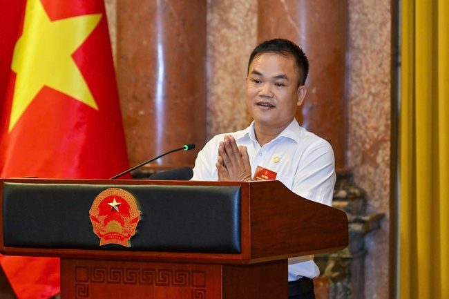 Chủ tịch nước gặp mặt các nghệ nhân làng nghề tiêu biểu toàn quốc - Ảnh 8.