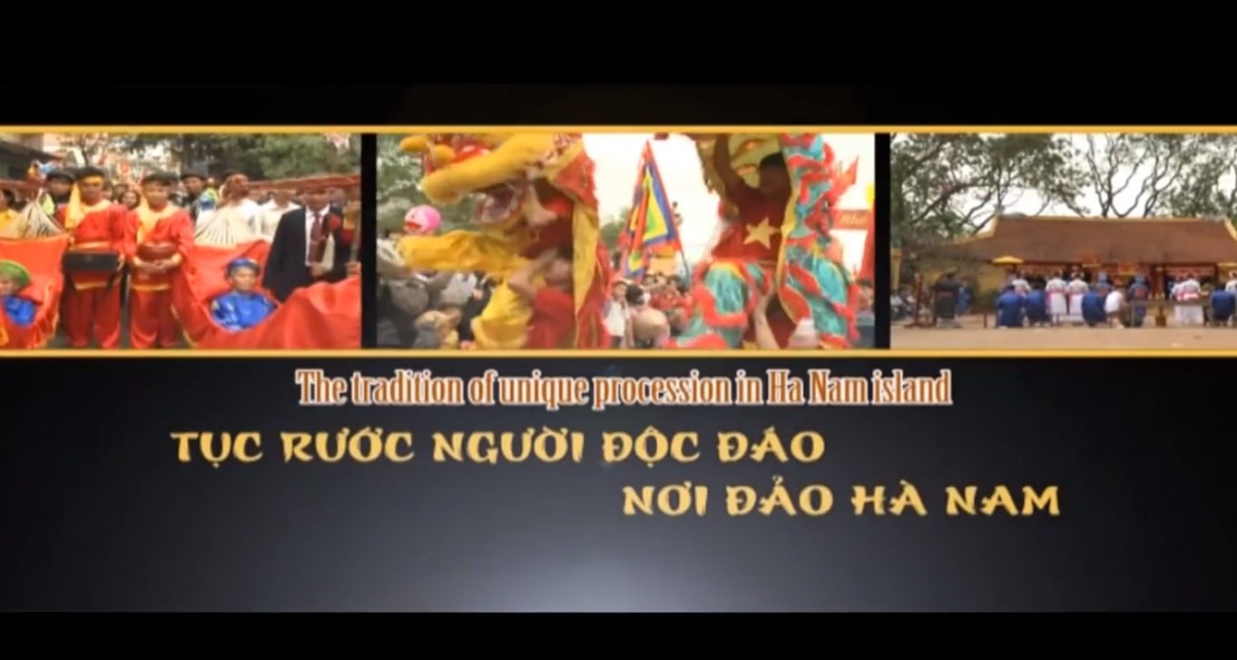 Tục Rước Người Độc Đáo Nơi Đảo Hà Nam