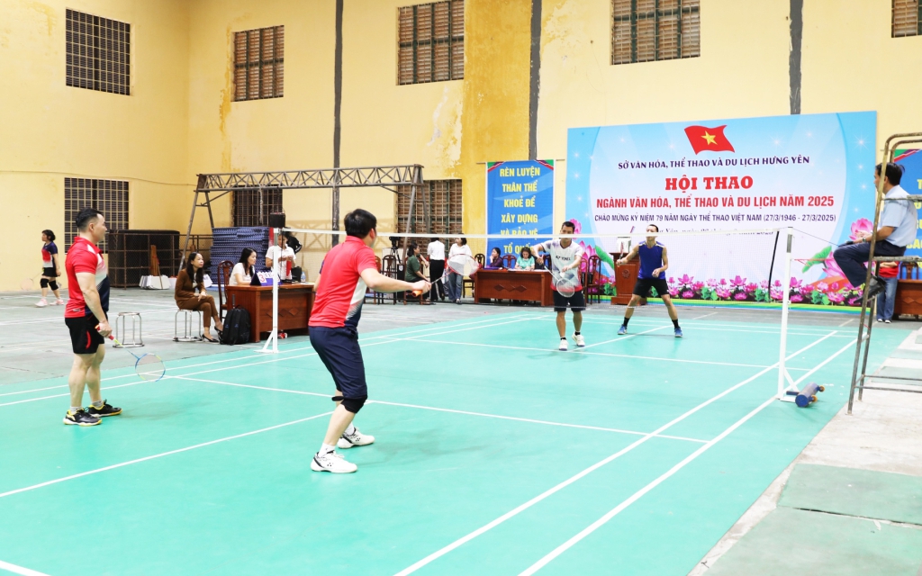 Hưng Yên: Hội thao ngành Văn hóa, Thể thao và Du lịch