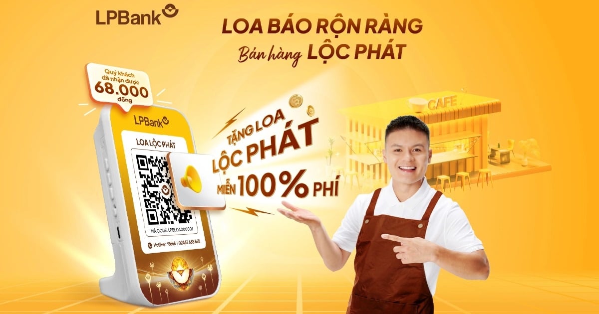 LPBank បើកដំណើរការឧបករណ៍បំពងសម្លេង Loc Phat ជាមួយនឹងមុខងារជូនដំណឹងអំពីការផ្លាស់ប្តូរតុល្យភាពសំឡេង