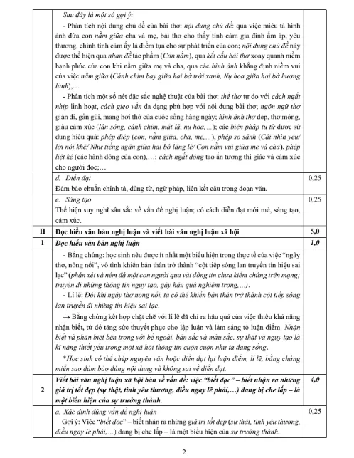 TPHCM công bố đáp án các môn thi vào lớp 10 ảnh 2