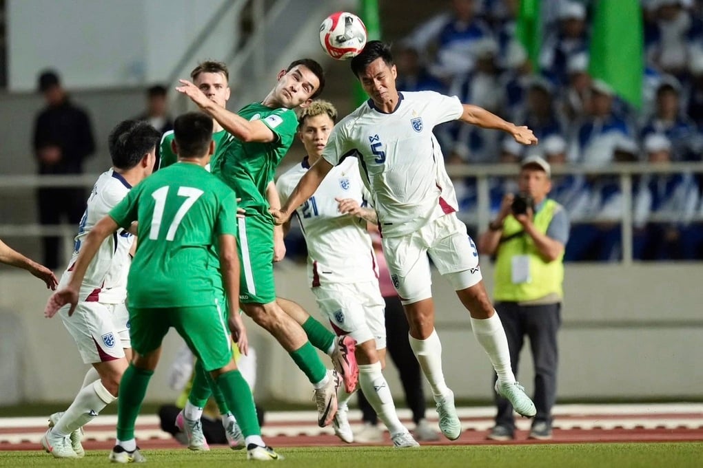 Thua Turkmenistan, Thái Lan có nguy cơ bị loại khỏi Asian Cup 2027 - 2