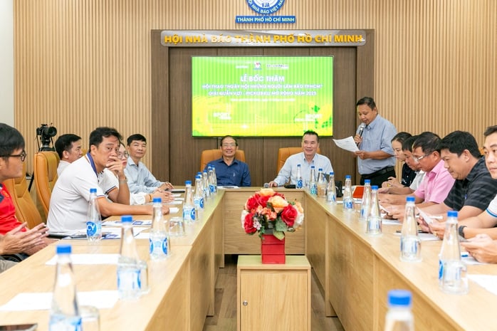 Sôi nổi Hội thao "Ngày hội những người làm báo TP HCM"- Ảnh 1.