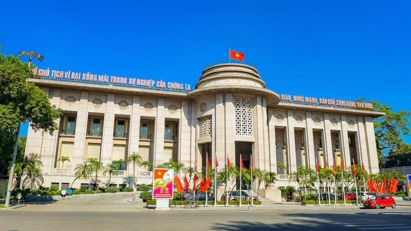 Sede del Banco Estatal de Vietnam.